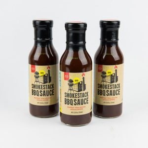 Smokestack BBQ Sauce Promotion Bottles