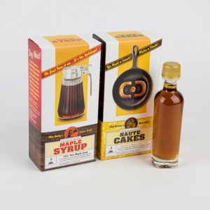 Haute Cakes Maple Syrup Promotion – Full Packaging