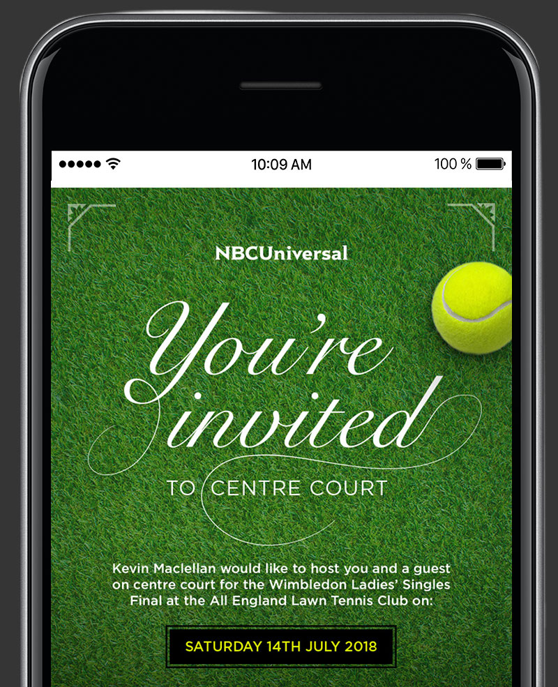 NBC Email Invite